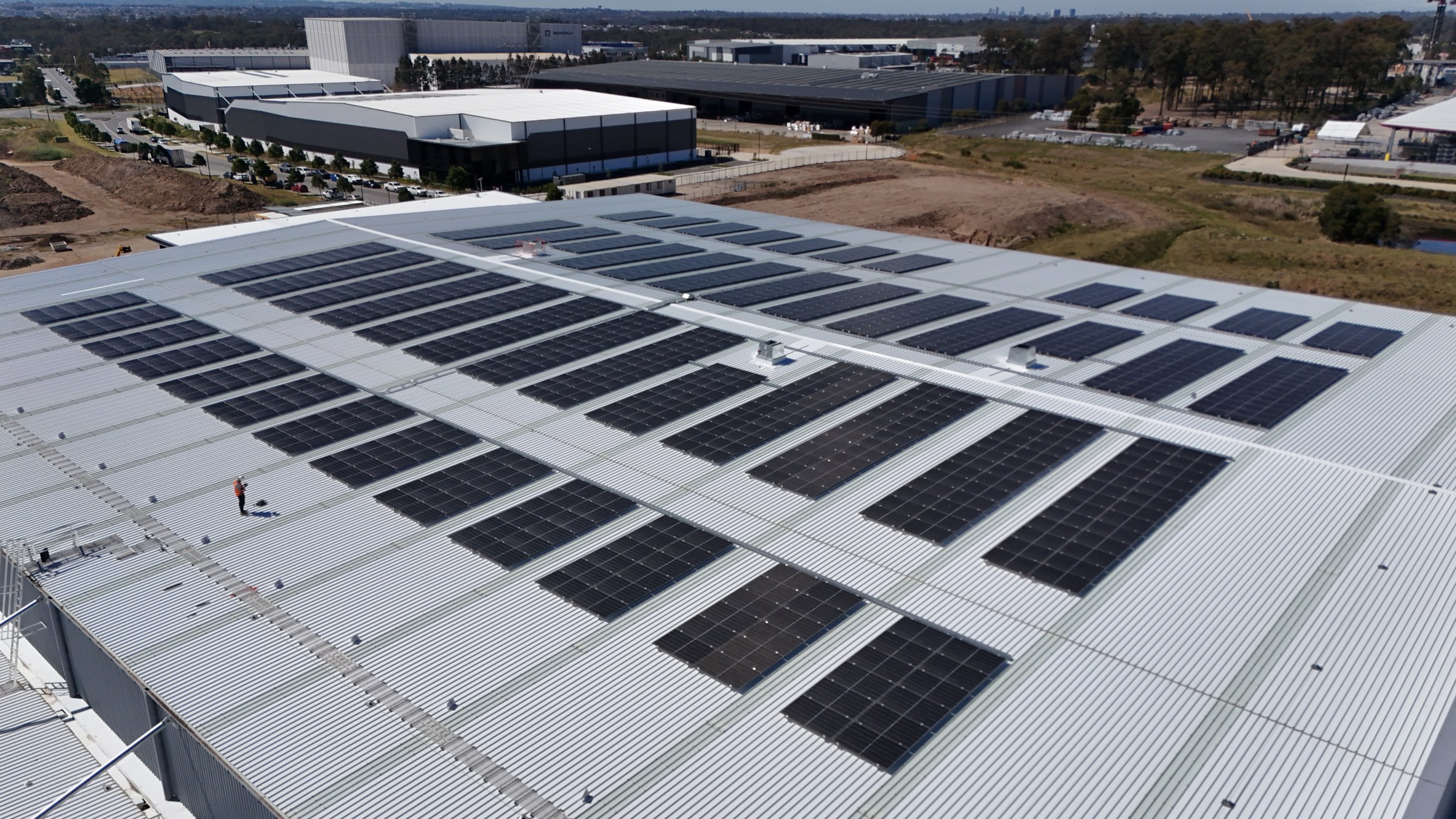 Bosch 500kW commercial solar Marsden Park NSW — ATI
